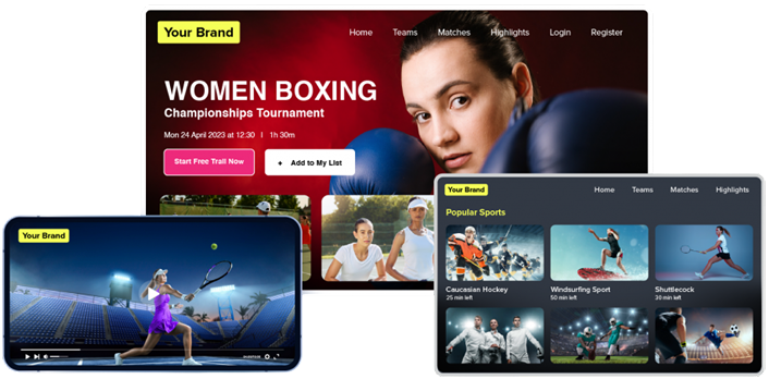 Launch a Complete Sports OTT Platform